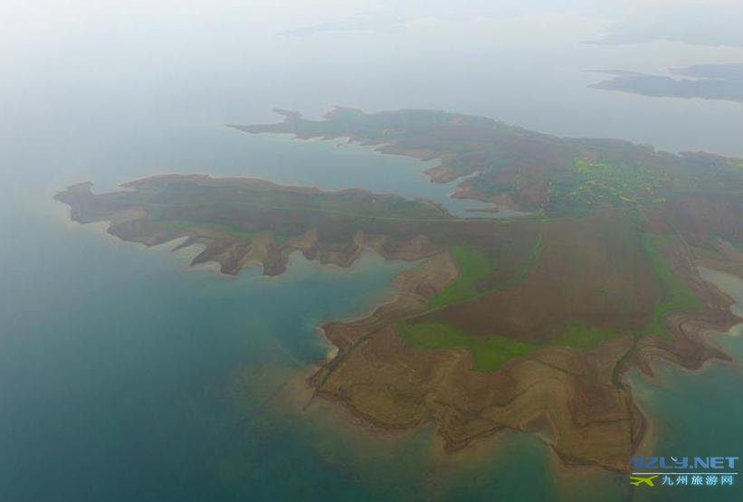 淅川宋岗丹江湿地现春色